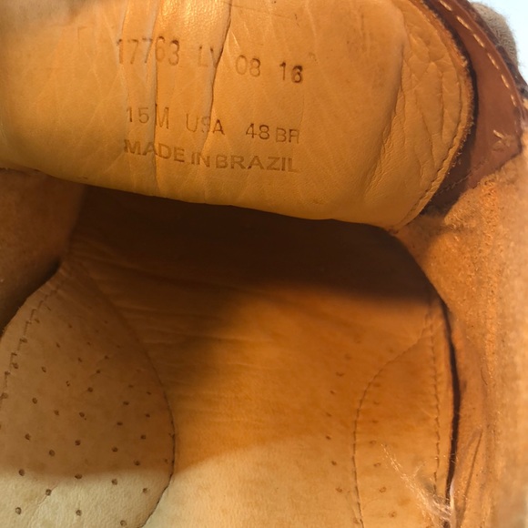 Sandro Moscoloni Brown Leather Derby Size 15 - Picture 7 of 10